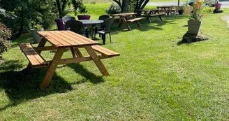 terrasse en bordure de rivière