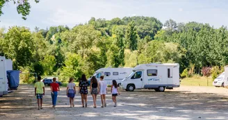 Camping-cars area in Aubeterre sur Dronne