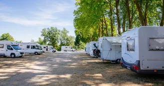 Camping-cars area in Aubeterre sur Dronne