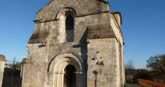 Saint-Cybard church of Porcheresse