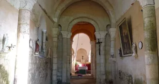 Saint-Cybard church of Porcheresse