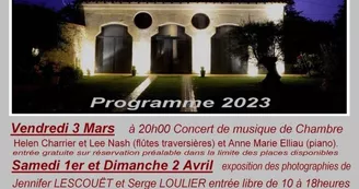 Programme des évènements 2023 Espace Salamandre