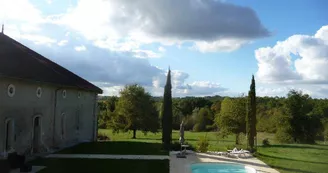 Domaine de la Valade motorhome parking area