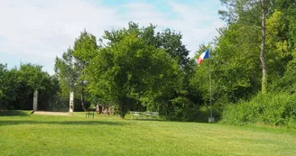 Domaine de la Valade motorhome parking area