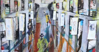 Passage Thiaiffait II Acrylique sur toile