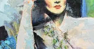 M.D acrylique sur toile