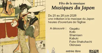 Fête de la Musique avec des musiques du Japon