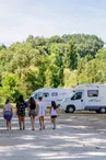 Camping-cars area in Aubeterre sur Dronne