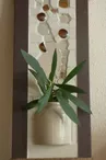Mosaïque et plante