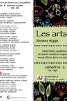 Festival Les Arts aux jardins  - affiche et exposants