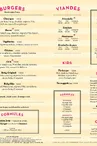 carte des menus -2020