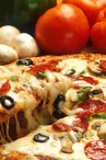 Pizza-themed market
